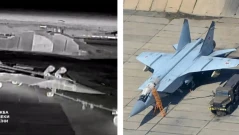 Украйна атакува руска авиобаза в Крим (СНИМКИ)