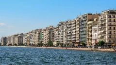 Силна буря се развихри в любимия на българите Солун