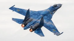 Руските сили са свалили един от последните украински изтребители Су-27 за превъзходство във въздуха