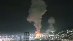 Грохот и звук на самолети се чува в Каракас,  южната част на венецуелската столица, където има военна база, е без ток