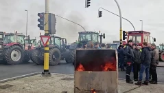 Фермерите в Белгия паркираха трактори на магистралите заради споразумението за храните с МЕРКОСУР
