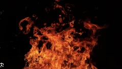 Пожар с тежко пострадали в София