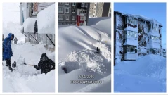 Снегът в Русия счупи 150-годишен рекорд (ВИДЕО)