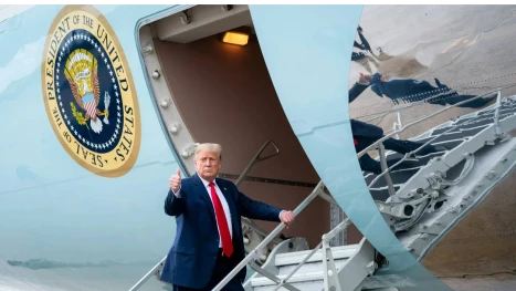 тръмп самолет