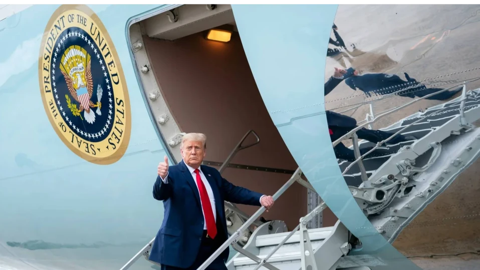 тръмп самолет