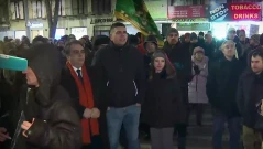 Протестиращи искат оставката на Борислав Сарафов като и.ф. главен прокурор