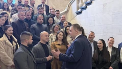 Пеевски се срещна с младежи в Благоевград