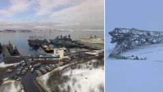 Главната база на Северния флот на Русия остана без ток