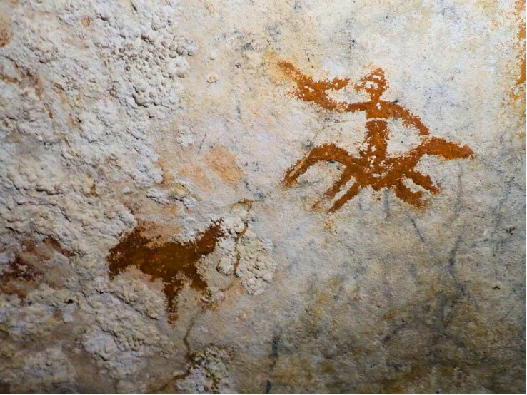 Праисторическите хора са правили отличителни форми на ръцеОчертанията на ръка