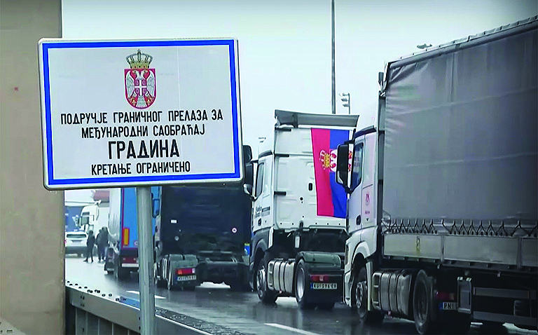 Не пускат на Запад автомобили над 3 5 тонаКакто бяха