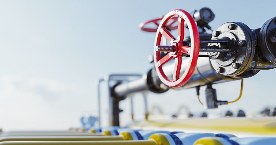 Обемът на запасите от природен газ в ключов подземен резервоар