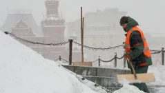 Екстремен студ в Москва: Температурата падна под минус 20°