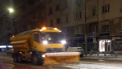 118 снегопочистващи машини са работили през нощта на територията на столицата