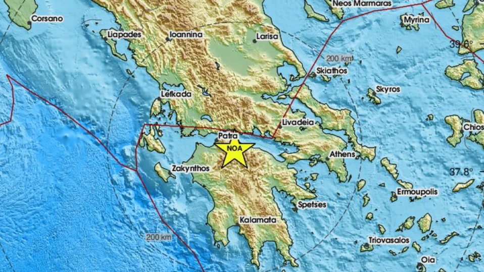 Земетресение с магнитуд 3 6 по скалата на Рихтер е