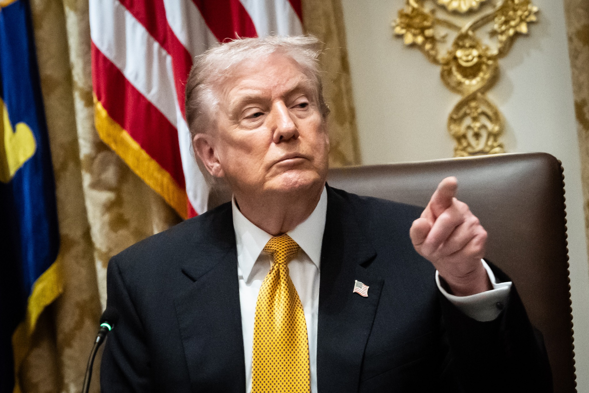 Американският президент Доналд Тръмп заяви снощи че администрацията му ще