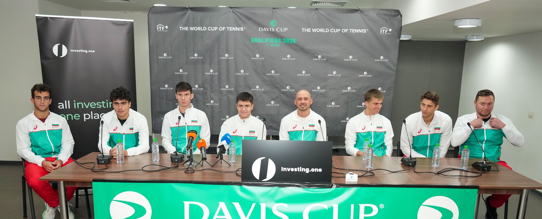 Капитанът на България за Купа Дейвис Валентин Димов изрази увереност