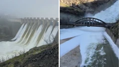 Висока вълна е преминала през трите язовира от каскада "Арда" (ВИДЕО)