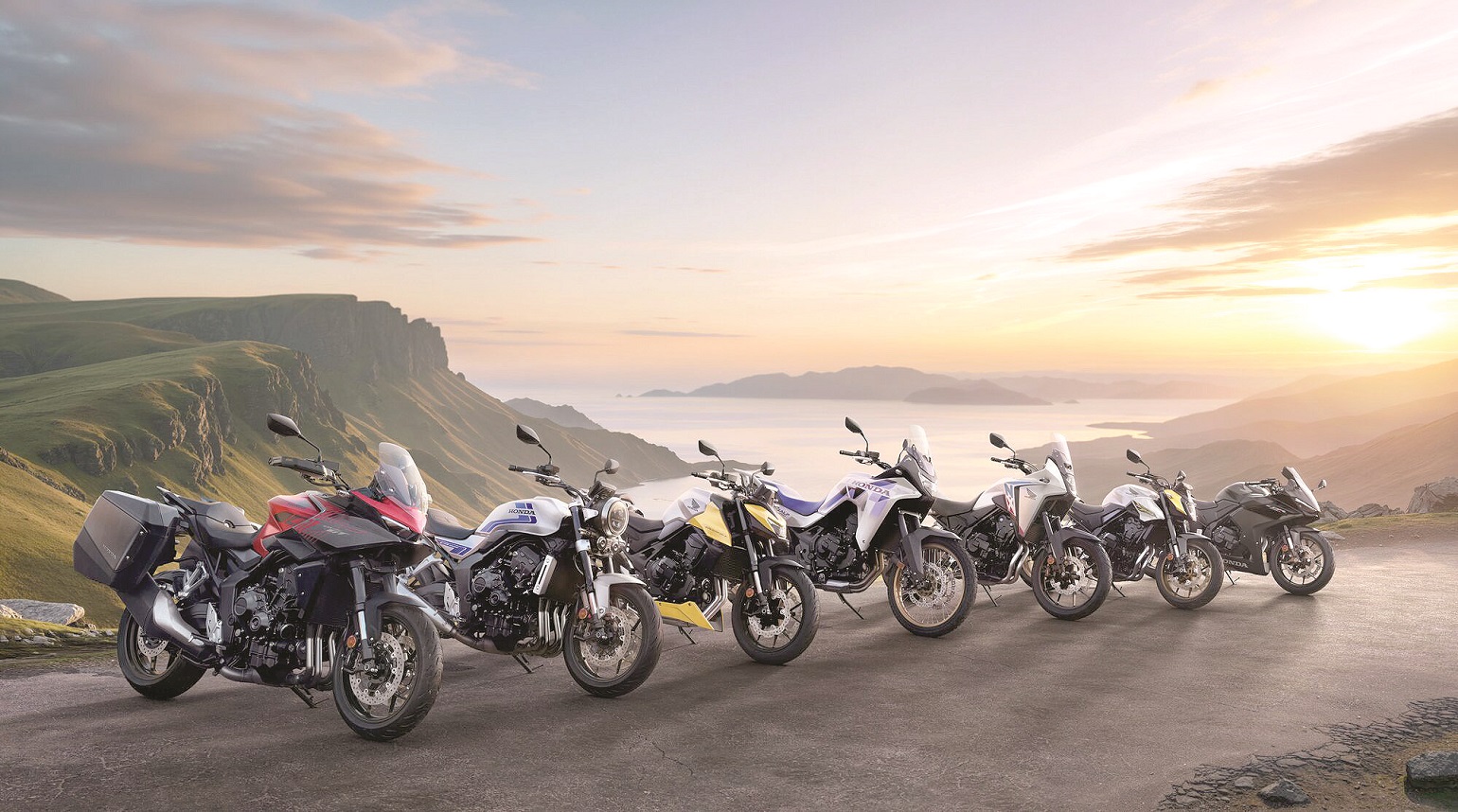 През изминалата 2025 година общо 590 нови мотоциклета Honda са