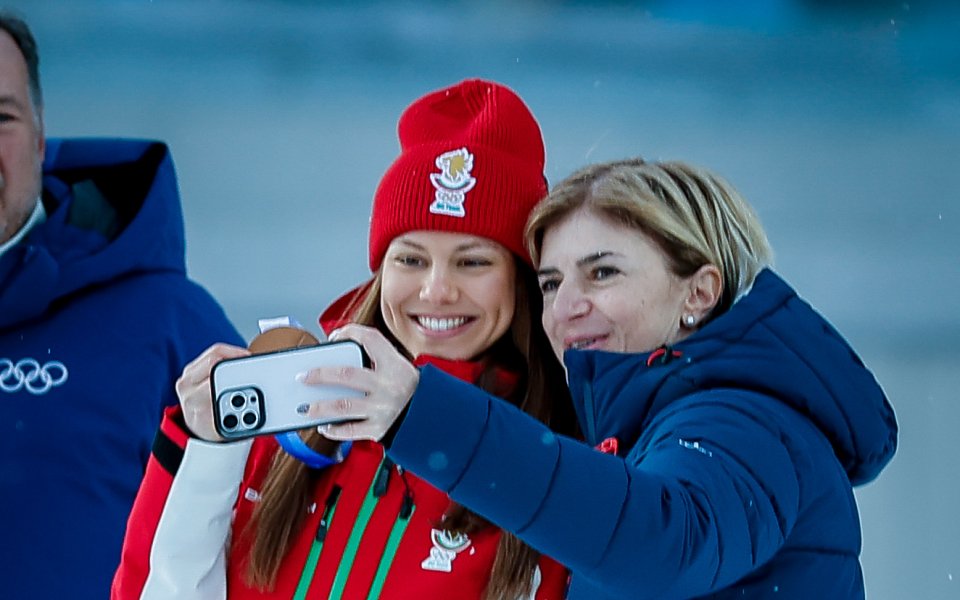 Единствената шампионка от България от Зимна Олимпиада Екатерина Дафовска беше