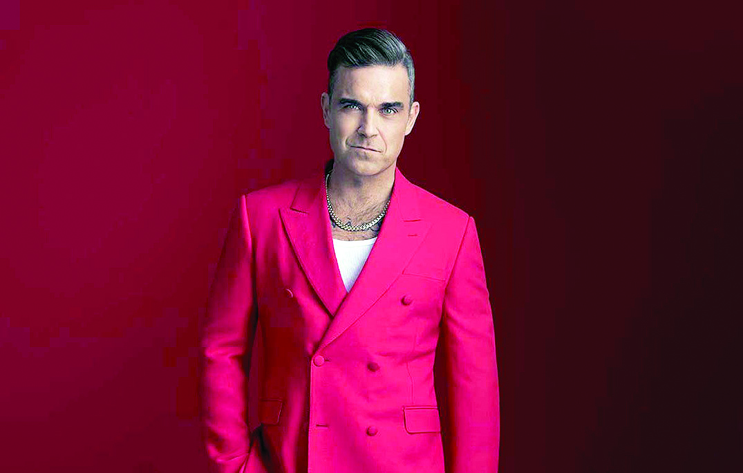 Роби Уилямс посреща рождения си ден така както само той