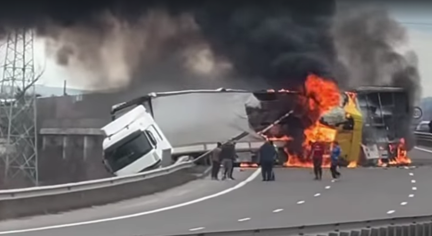 Северната cкоростна тангента на София е блокирана заради тежък инцидент