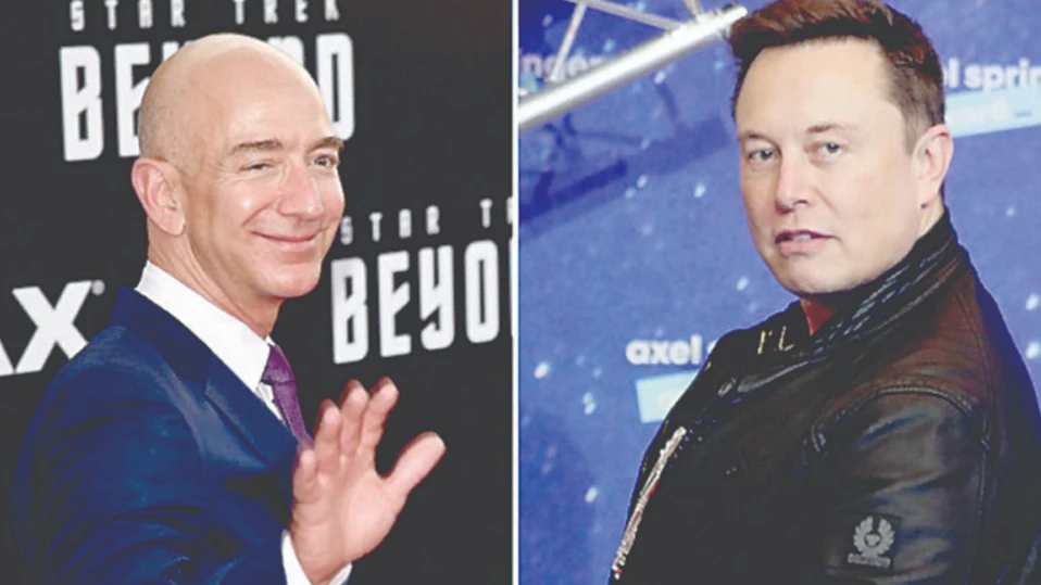 Сблъсъкът между Илон Мъск и Джеф Безос навлиза в нова