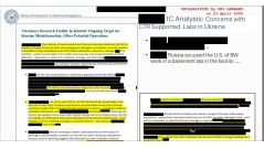 САЩ показаха доказателства за 120 биолаборатории, включително тези в Украйна (ДОКУМЕНТИ)