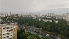 Лятна буря разхлади София