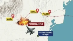"Не можем да кажем, че принадлежи на държава": Румъния с обяснения за дрона, свален от F-16 близо до България