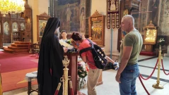 Стотици миряни посрещнаха Хавайската икона на Св. Богородица  във Враца