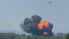 F-16 на турските BBC сили се разби по време на тренировъчен полет (ВИДЕО)