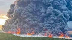 Украйна прати 600 дрона към Москва, горят логистични центрове