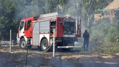 Двама задържани за пожара между котленските села Медвен и Градец