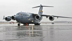 Американски военно-транспортен Boeing C-17 кацна на летище Бургас