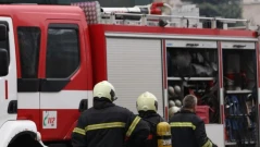 Голям пожар избухна в складове и производствени цехове в Свищов