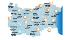 Седмична прогноза за времето: Мъгли редуват ясно време