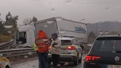 Катастрофа в района на Витиня: Движението по АМ „Хемус“ в посока Варна е в една лента